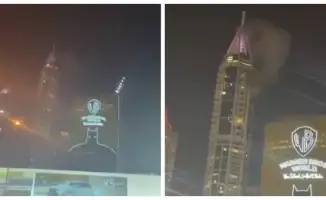 Иранский беспилотник атакует 23 Marina Tower в Дубае: удар по американским военным