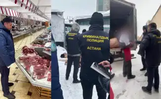 Полиция Астаны раскрыла подпольный мясной цех с антисанитарными условиями