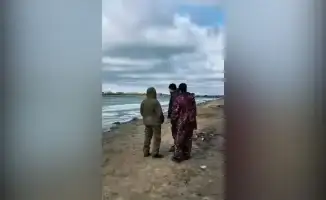 Осторожно, тонкий лёд на реке Жайык: полиция Атырау предупреждает рыбаков