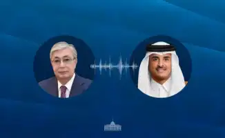 Президент Казахстана Касым-Жомарт Токаев обсудил ситуацию на Ближнем Востоке в телефонном разговоре с эмиром Катара шейхом Тамимом бен Хамадом Аль Тани.