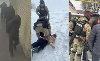 Вооружённые грабители нападают на частный дом в Алматы: захватывающее видео с места преступления