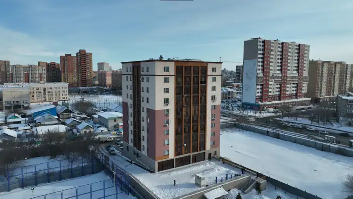 ЖК "Жайлау", вид сверху