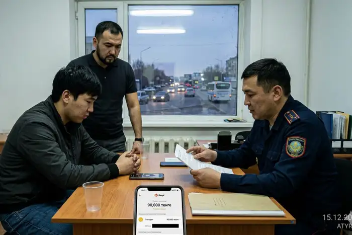Видео TikTok о взятке в Атырау и опасный манёвр на дороге к аэропорту: последствия для полиции Атырау
