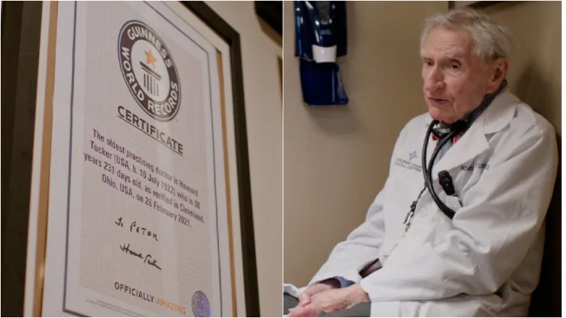 103-летний невролог Говард Такер стал самым старым доктором в мире, установив новый рекорд Гиннесса Атырау