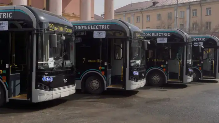Усть-Каменогорск переходит на электрические автобусы Атырау