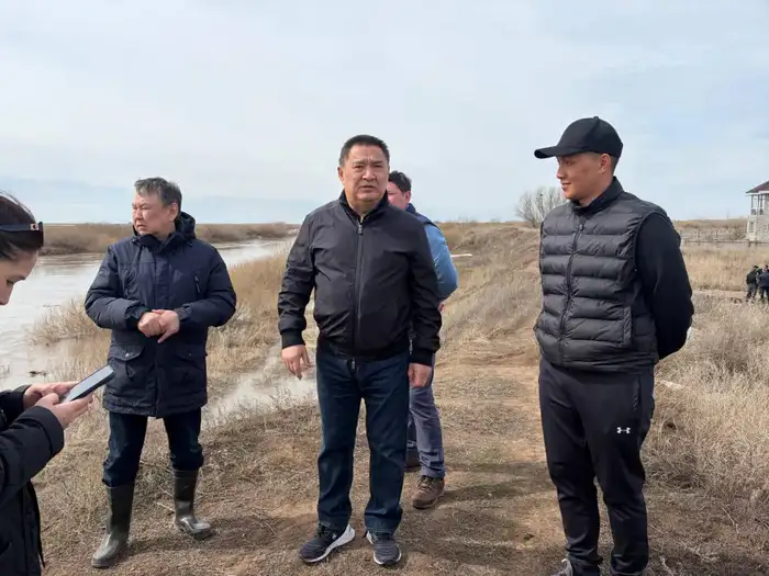В селе Жибек жолы обеспечен безопасный пропуск паводковых вод (5)