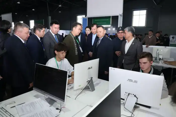 Соревнование студентов на чемпионате WorldSkills Almaty 2026 Атырау