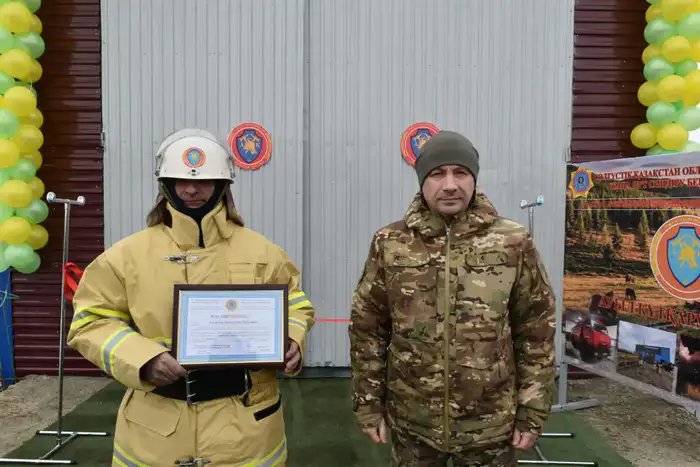В Казахстане открыт 163-й добровольный пункт пожаротушения «Ауыл құтқарушылары» (3)