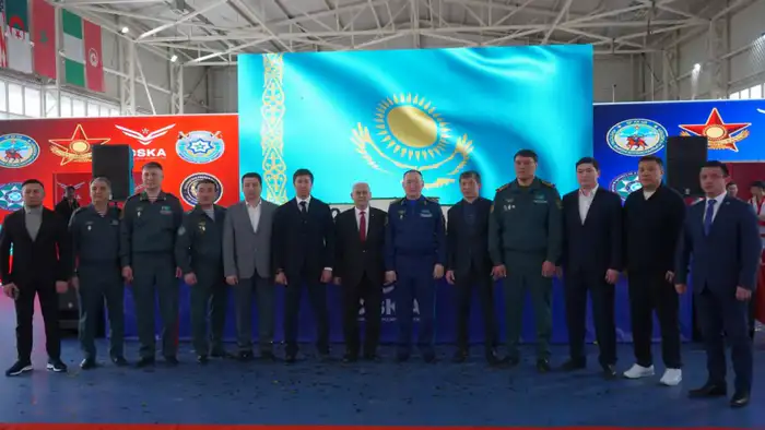 Победители чемпионата по қазақ күресі среди силовых ведомств Казахстана готовятся к международным турнирам Атырау