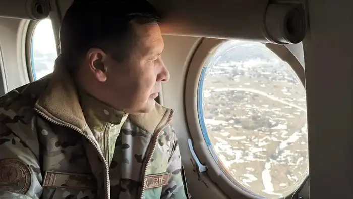 В ВКО провели аэровизуальное обследование паводковой обстановки (4)