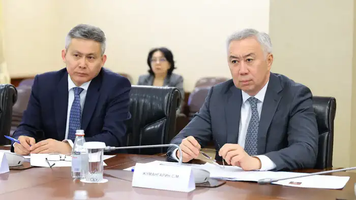 Встреча Жумангарина и украинского замминистра в Алматы Атырау
