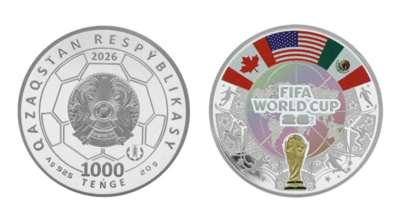 Национальный банк запускает "футбольный золотой билет": новая монета в 1000 тенге к чемпионату мира 2026 года — не для всех, а только для избранных! Атырау