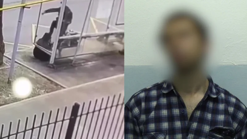 В Алматы задержан мужчина, жестоко избивший 66-летнюю пенсионерку на остановке: полиция обнародовала видео задержания Атырау