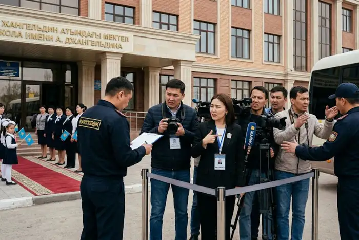 Министр просвещения Жулдыз Сулейменова в Атырау: журналистам не дали доступа к пресс-туру Атырау