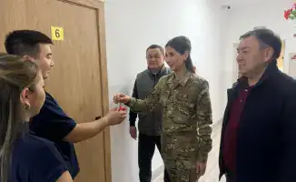 Ключи от квартиры семье сотрудника МЧС в Астане