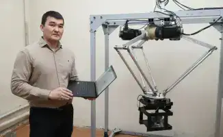 Казахстанские ученые манипулятор 3D-принтер бетонные конструкции