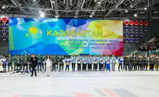 Республиканский турнир по хоккею на Кубок министра внутренних дел Казахстана собрал команды со всей страны