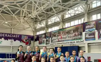 Алматинские гимнасты доминируют на республиканских чемпионатах, завоевав 20 медалей