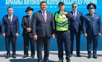 Кызылординская область получила 114 новых служебных автомобилей для полиции