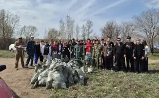 Участие международных волонтёров в очистке берегов Самаркандского водохранилища: 40 мешков мусора собраны в рамках экологической акции