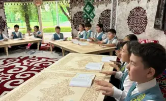 В Алматы открылся этно-кабинет «Парасат шаңырағы» в гимназии №138