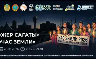 Астана отключит свет на Час Земли