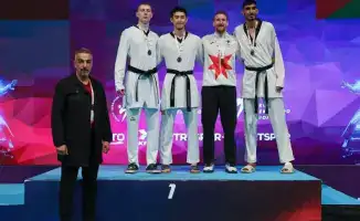 Казахстанская команда сияет: Золото от Толеугали!