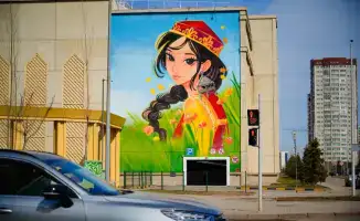 New Mural Unveils Artistic Renewal in Astana