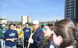 В Жетісу высадили более 8 тысяч деревьев в ходе общеобластного субботника