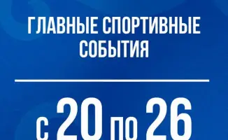 Спортсмены на международной арене: события с 20 по 26 апреля