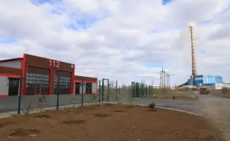 В поселке Солнечный открыт новый пожарный пост для защиты 11 округов и Экибастузской ГРЭС-2