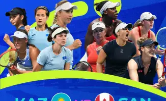 Кубок Billie Jean King: Казахстан без Рыбакиной, но с надеждой на успех в матче с Канадой