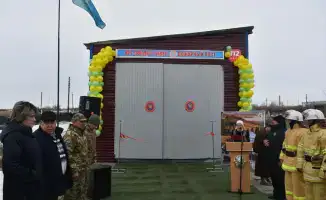В Уалихановском районе открыт новый добровольный пункт пожаротушения для трёх населённых пунктов