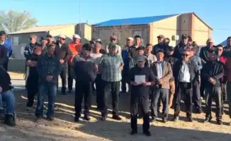 Жители Шокпартогая угрожают перекрыть Жем из-за угрозы водоснабжения для скота