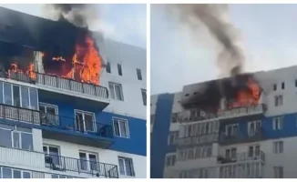 Пожар в жилом комплексе 'Асыл Арман' под Алматы: возгорание на верхних этажах