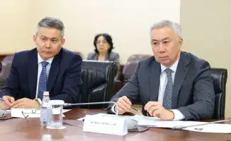 Встреча Жумангарина и украинского замминистра в Алматы
