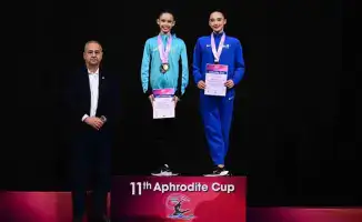 Казахстанские гимнастки завоевали золото на международном турнире «Aphrodite Cup» в Афинах