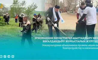 Этнокультурные объединения содействуют международным экологическим инициативам через благоустройство и озеленение