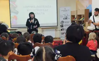 В Караганде прошли встречи детей с казахстанскими издателями, способствующие развитию детской литературы на казахском языке