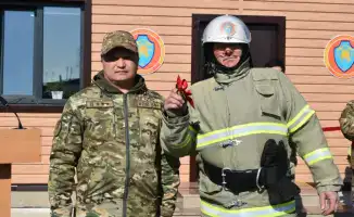 Новый добровольный пункт пожаротушения в Казахстане: шаг к улучшению безопасности в удалённых населённых пунктах