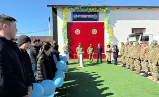 В селе Красивое открыт новый добровольный пункт пожаротушения для защиты местных жителей