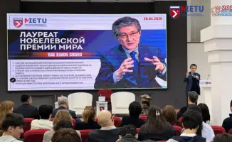 Нобелевский лауреат Раэ Квон Чунг делится видением будущего образования с молодежью Казахстана