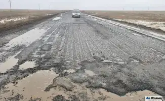 Дорога Атырау – Уральск: земля вместо асфальта?