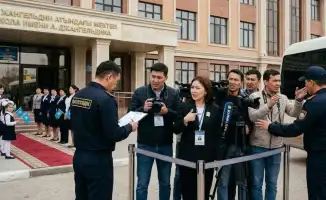 Министр просвещения Жулдыз Сулейменова в Атырау: журналистам не дали доступа к пресс-туру