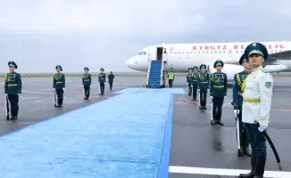 Жапаров и Бердымухамедов на экосаммите в Астане: Президенты Кыргызстана и Туркменистана