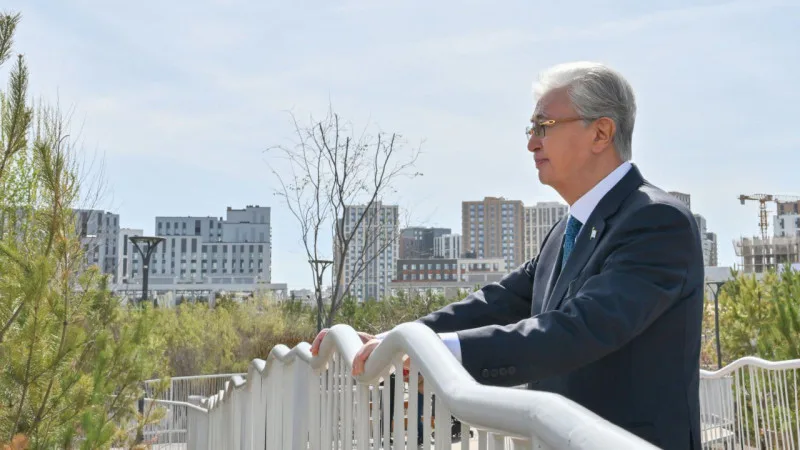 Токаев участвует в экологической акции 'Таза Қазақстан' - пресс-служба Акорды Атырау