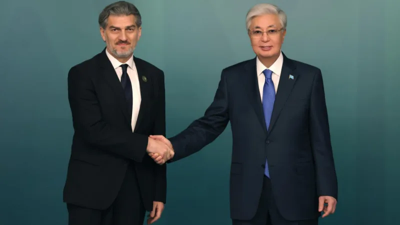 Токаев и Кавелашвили обсудили сотрудничество на Региональном экологическом саммите Атырау