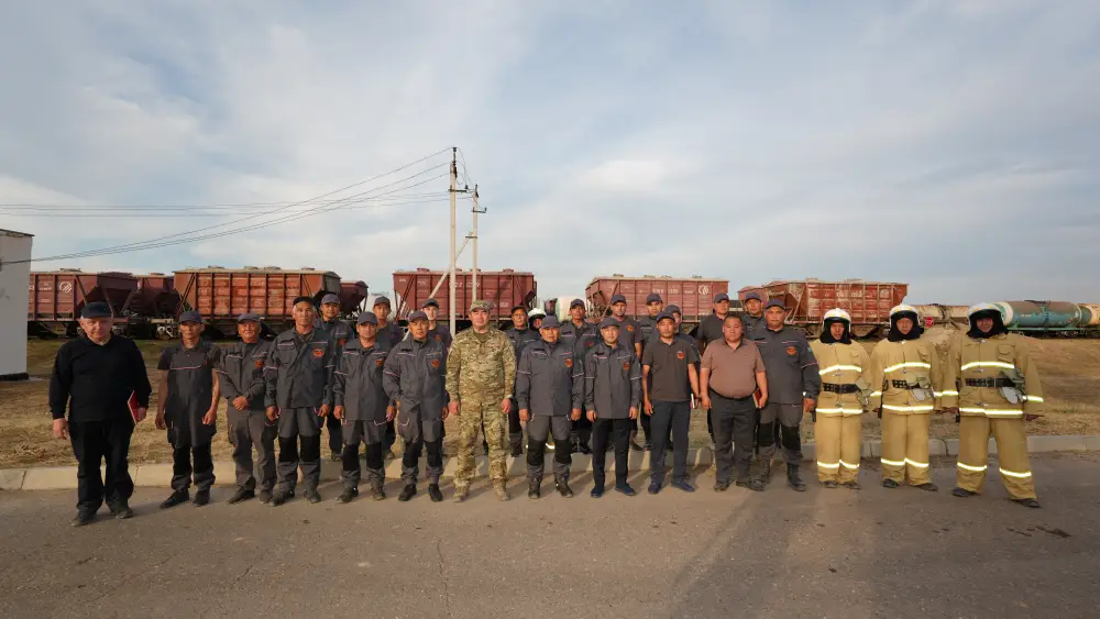 В Туркестанской области заложен фундамент надежности: старт строительства базы хранения государственного материального резерва Атырау