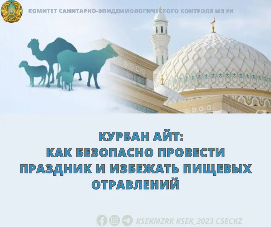 Курбан айт: как сохранить праздник в чистоте и избежать отравлений на праздничном столе Атырау