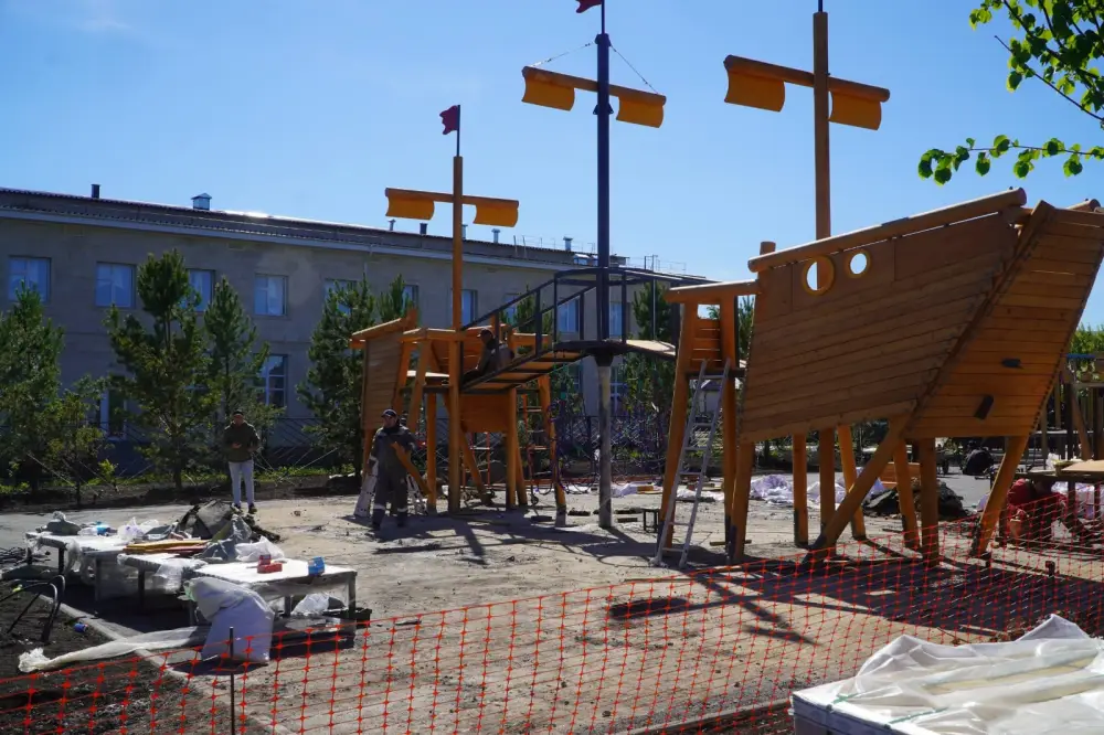 Развитие экопарка и спортивных объектов в Бурабайском районе Атырау